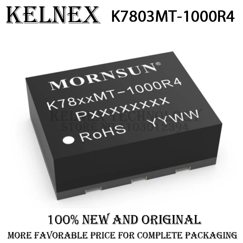 Фото K7803MT-1000R4 K7805MT-1000R4 K78X6MT-1000R4 K7809MT-1000R4 K7812MT-1000R4 K7815MT-1000R4 DFN DC-DC модуль питания MORNSUN №1