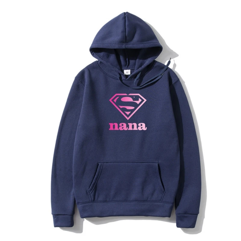 

Super Nana Outerwear Hoody Outerwear for Grandmother Grandma Hoody