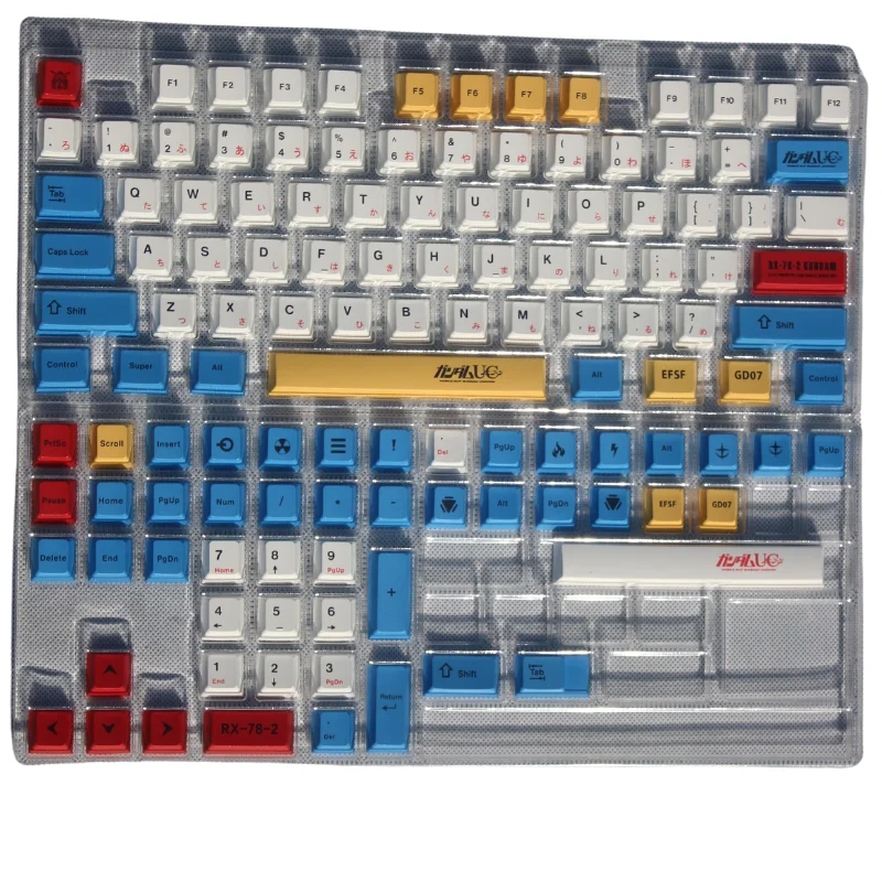 

New Key Caps Personalized Pbt Key Cap Thermal Sublimation Process Original Factory Height 125 Keys Keyboard Accessories