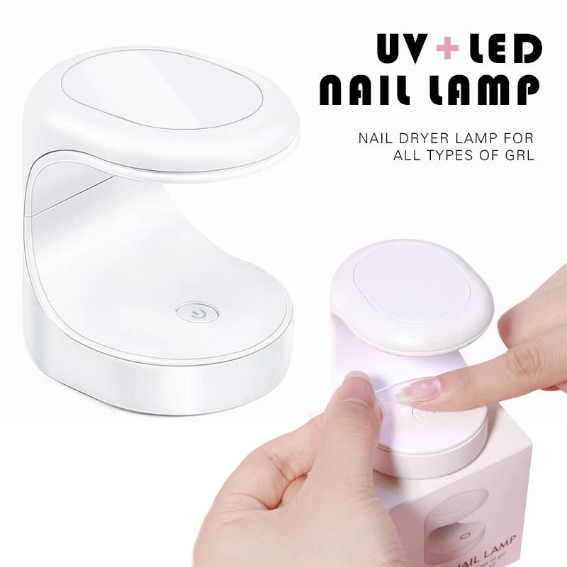 

Portable Mini Single Nail Dryer UV LED Lamp Nail Art Phototherapy Machine Nail Baking Light Nail Lamp Nail Equipment