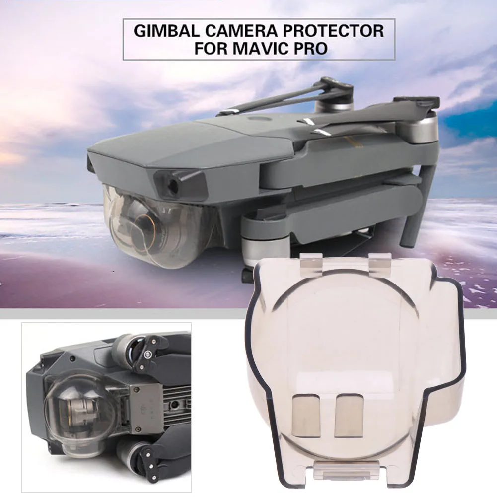 Camera Protective Cover Dust-proof Protection Cap Shell Gimbal Camera Fixer Protector Guard for DJI MAVIC Pro Drone