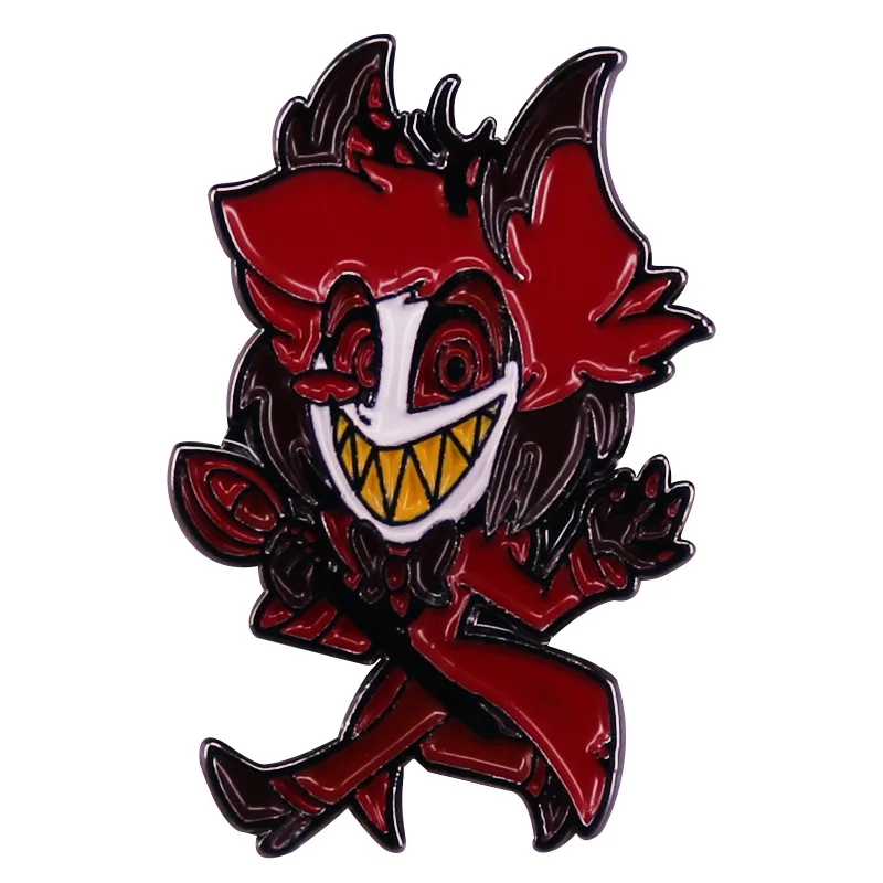 

XM-funny Hell's Inn Alastor pin badge clothing backpack pin metal badge accessory