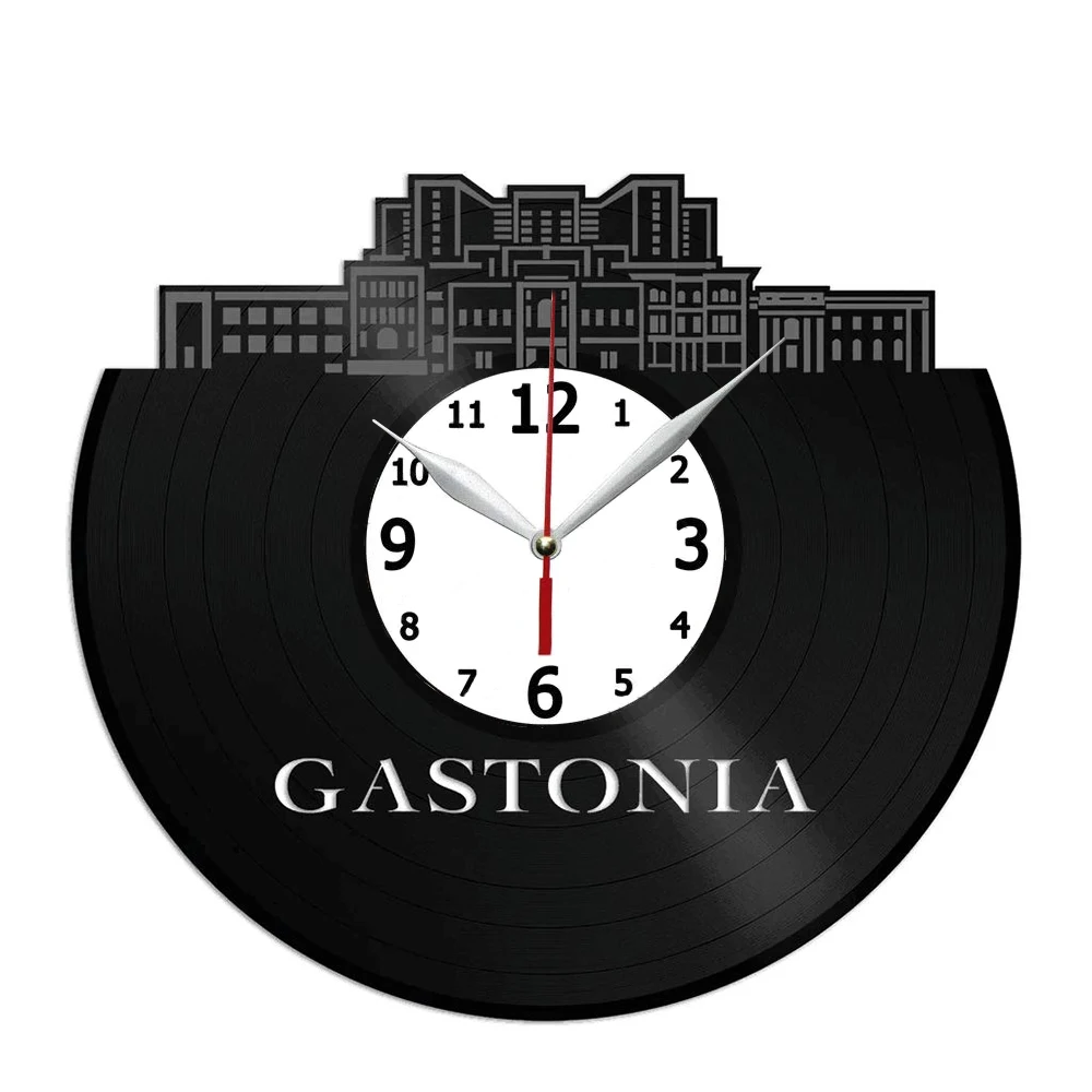 

Gastonia North Carolina Vinyl Wall Art Home Design Wall Decoration Clock Gift Art Ornament Birthday Gift