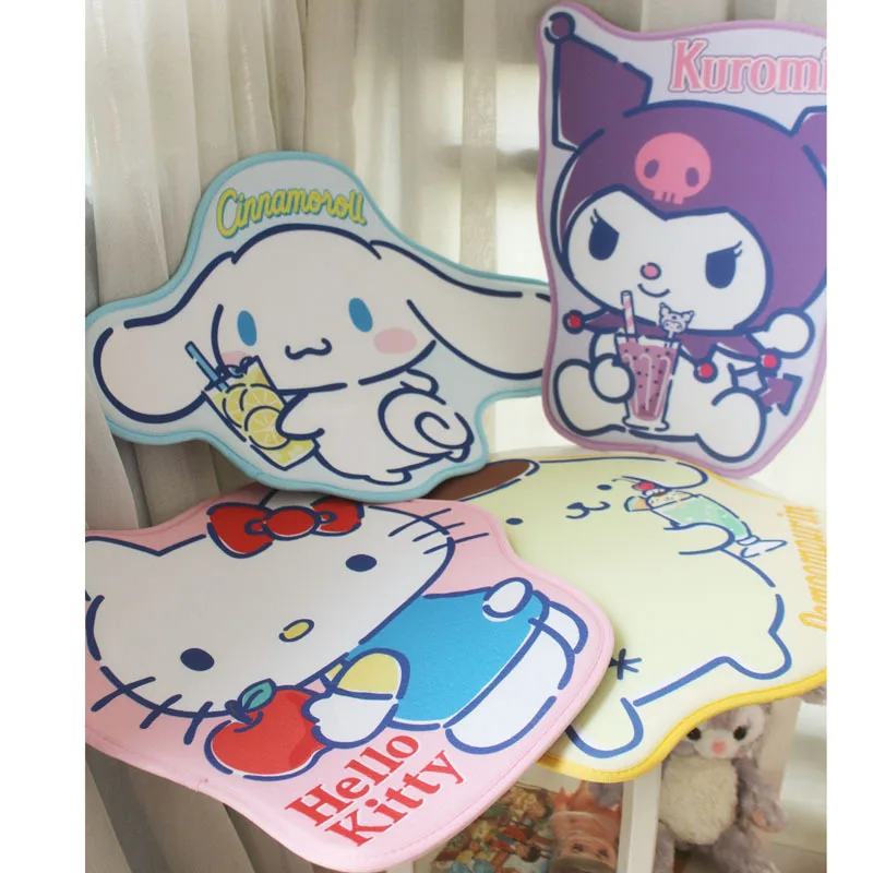 

Sanrio Cinnamoroll Babycinnamoroll, помпон пурин, маленький дьявол, котенок, Крутое ощущение, декоративный фотоматрас, коврик для ног