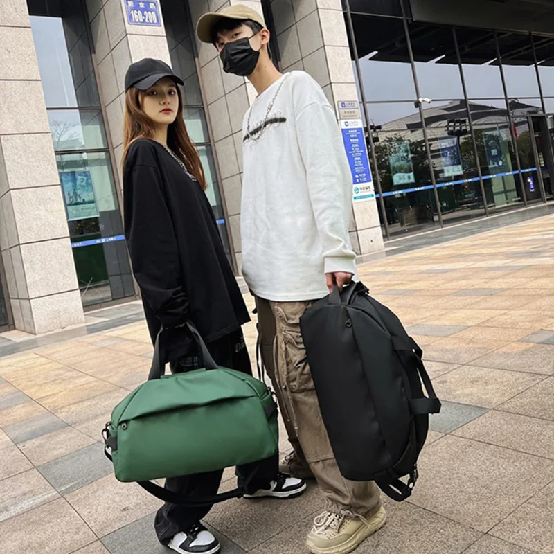 Portable Travel Messenger Handbag Duffle Men's Fitness Dry Wet Waterproof Storage Bag Oxford Big Capacity Female Shoulder XA995M