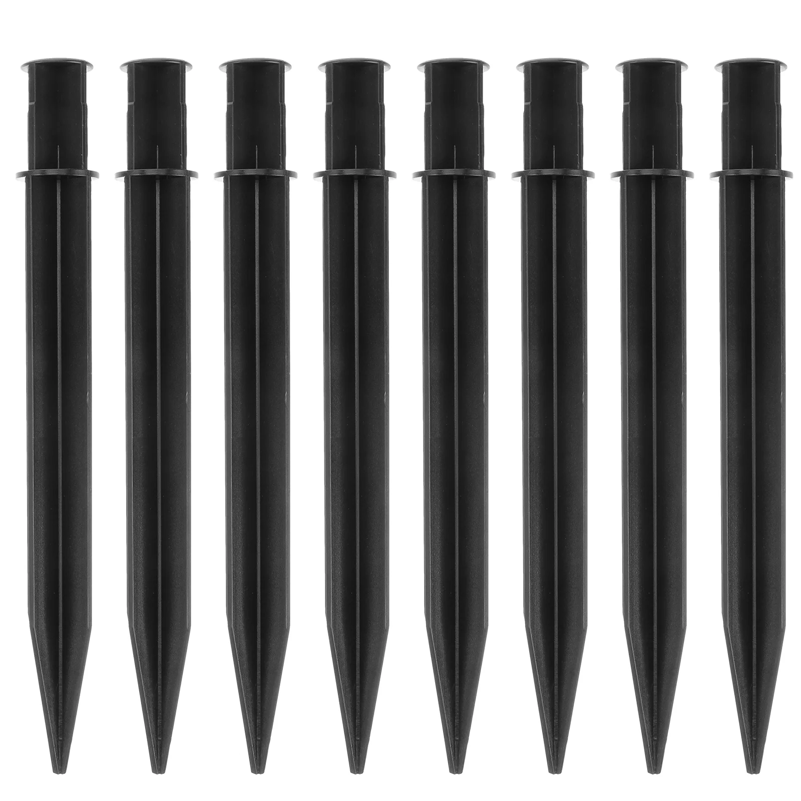 

Ground Stakes Spikes Lights Light Spike Solar Landscape Lawn Replacement Garden Lamp Plug Christmas Torch Yard Holder Led Alloy