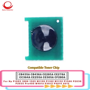 Universal Toner Chip For HP CB435A CB436A CE285A CE278A CC364A CE255A CE505A CF280A Laser Printer Cartridge