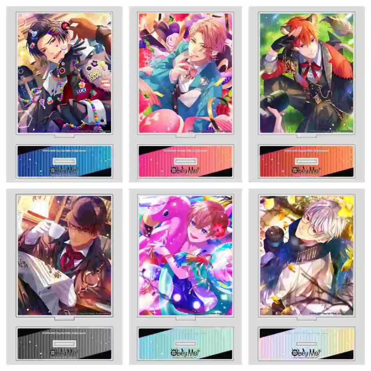 Аниме-игра 2-топий меня! Акриловая кукла-подставка Левиафан Asmodues Beelzebub Belphegor