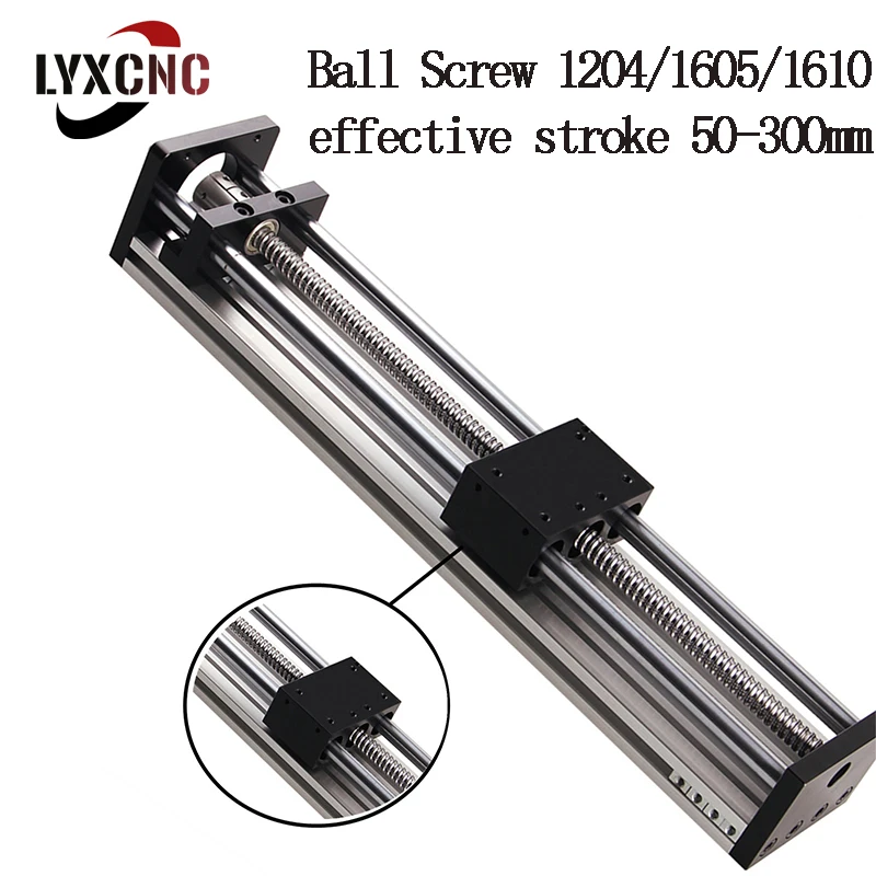 Линейная направляющая CNC ступенчатая движение 50-300 мм эффективный ход GGP