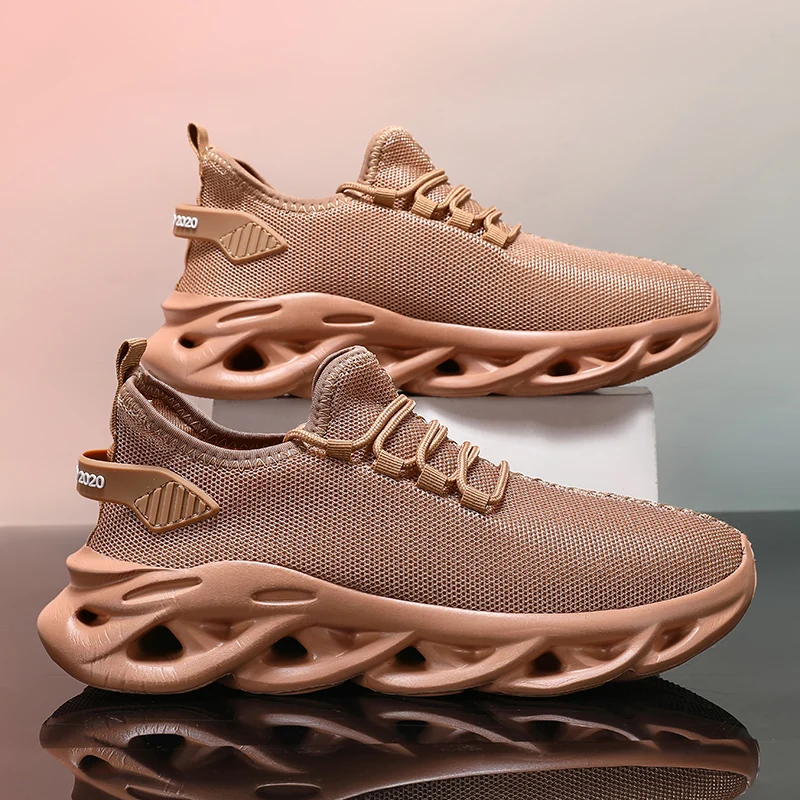 Мужские повседневные кроссовки с дышащей сеткой