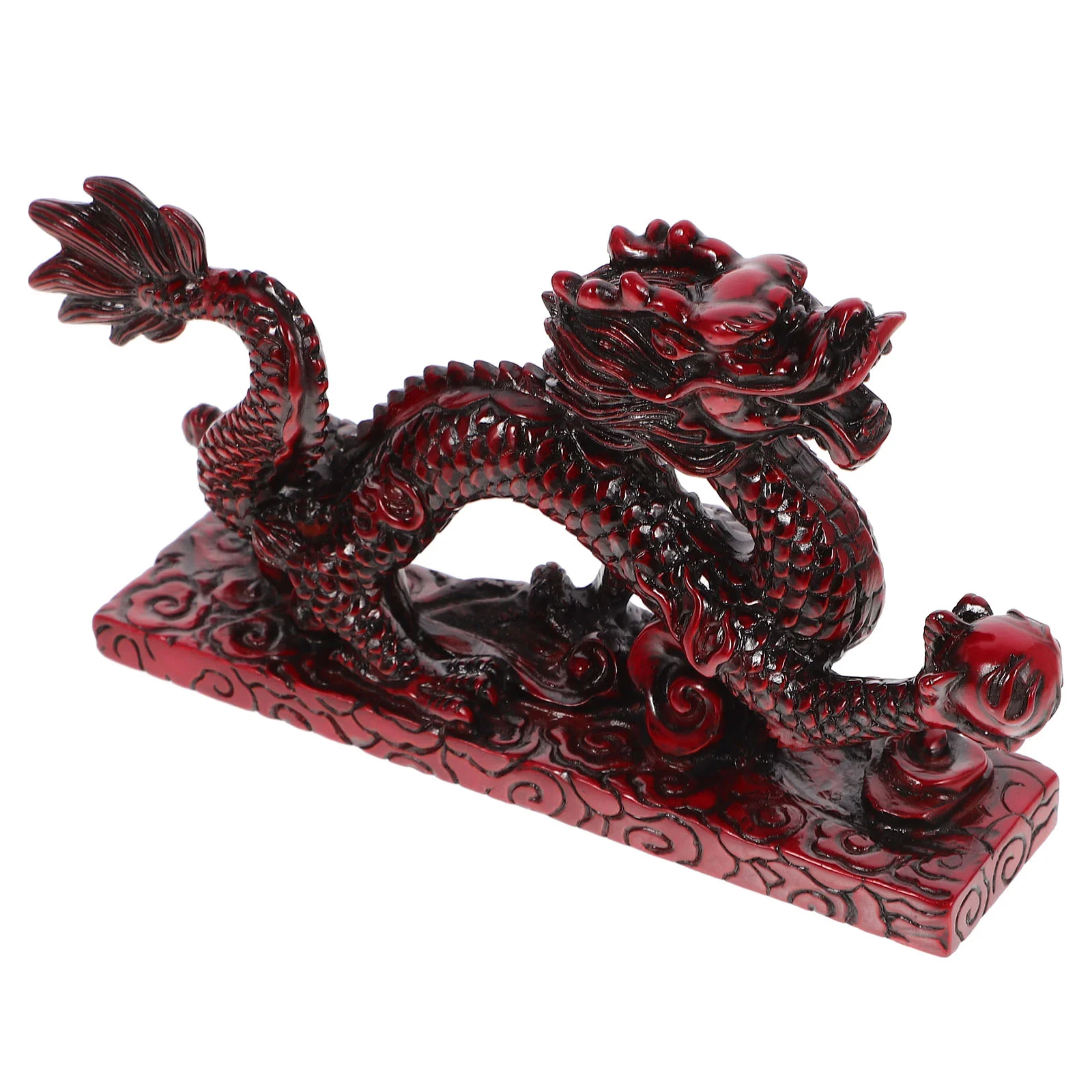 

Chinese Dragon Resin Statue Figurine Craft Decor Animal Statues Cumpleaños Para