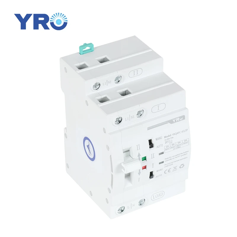 

YRO Автоматический резервный переключатель 2P 230В 63A
