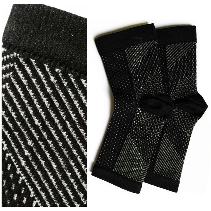 Men Women Sports Socks Foot Angel Anti Fatigue Outerdoor Compression Breatheable Foot Sleeve Support Socks Brace Sock