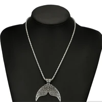 women simple new mermaid tail necklace temperament jewelry accessories