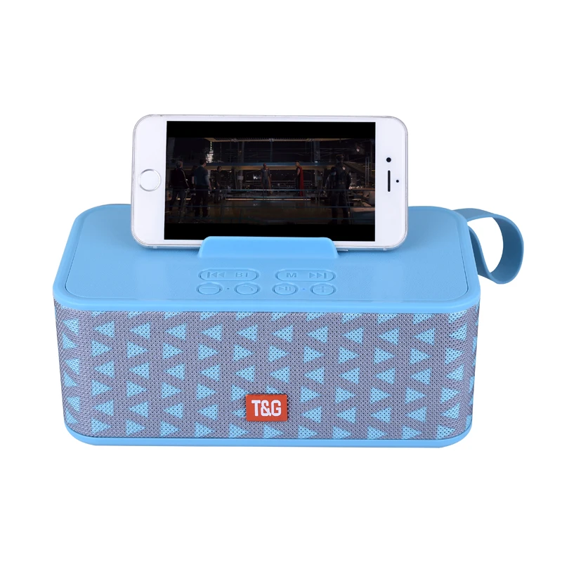 Новинка TG802 тканевый портативный динамик держатель телефона беспроводной Bluetooth стерео сабвуфер