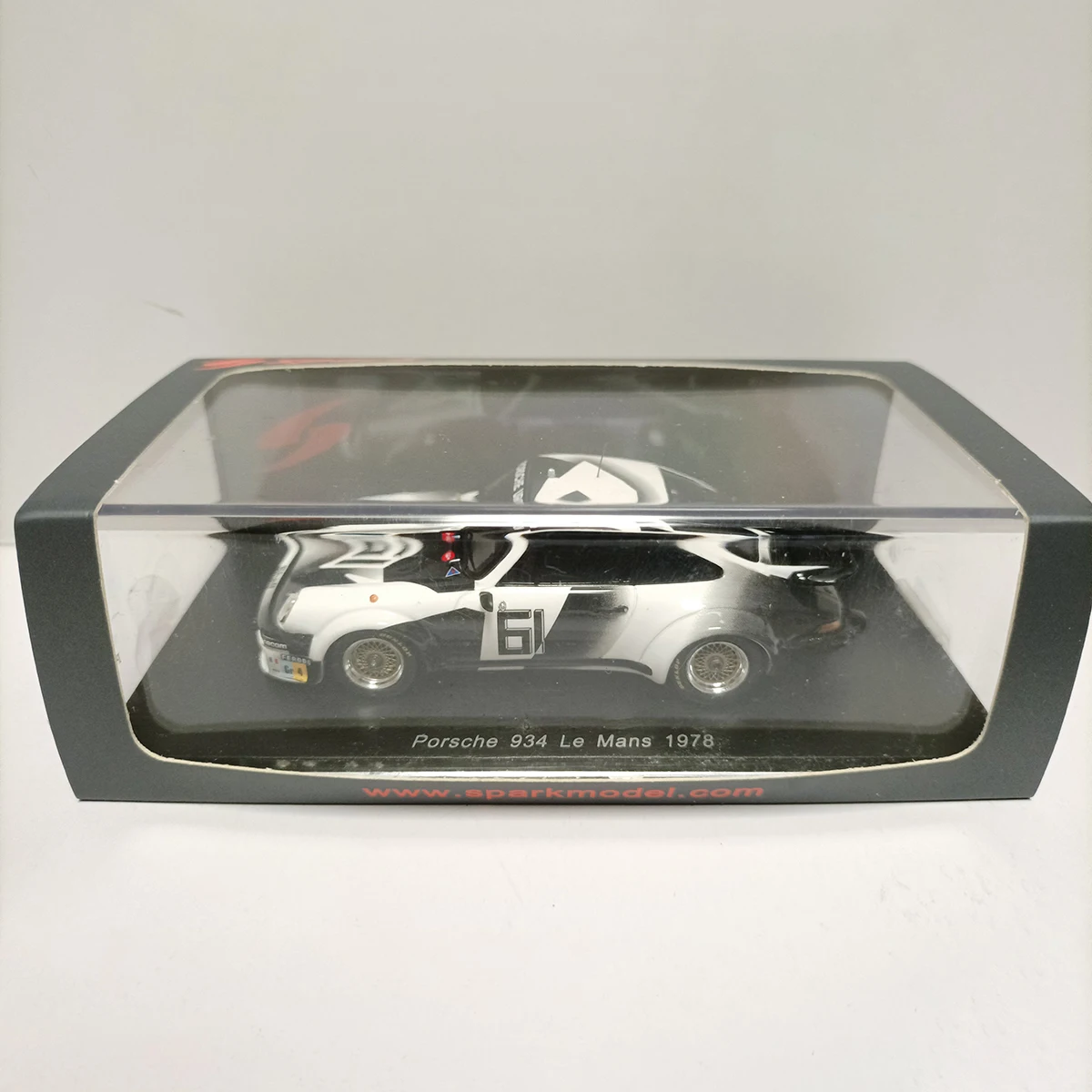 Модель Spark в масштабе 1:43 из смолы # Коллекционная модель гоночного автомобиля Porsche 934 LeMans 1978 года, 61 шт., классика, ностальгия, подарок для взрослых, сувенир, статическая модель для демонстрации (art.: 3920dca43dac2) - 3920dca43dac2
