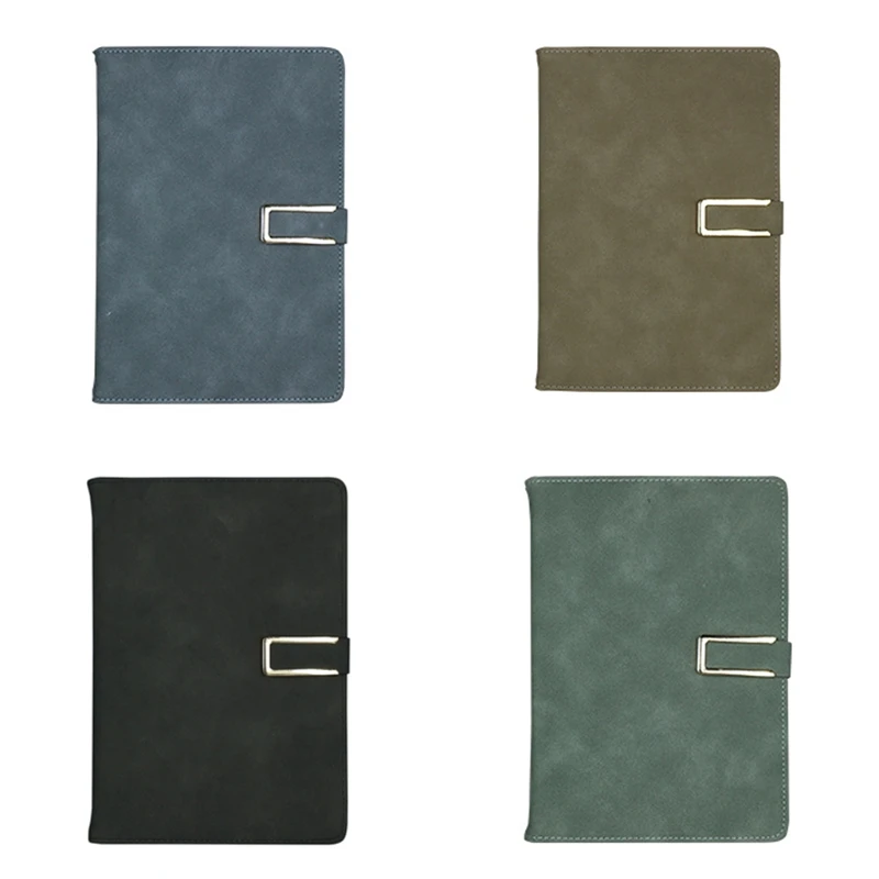 

Lined Ruled Leather Journal Notebook by Scribbles That Matter - A5, Vegan Hardcover, Thick Paper Drop Shipping