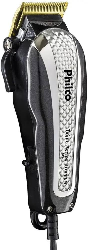 

056301008OUT Cortador de Cabelos Triple Action , 127V, 14W, Preto/Prata