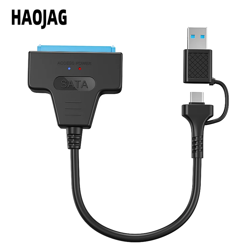 

USB3.0/3.1 SATA to USB cable USB 3.0 to SATA III hard disk adapter compatible with 2.5-inch hard drives and SSD UASP support