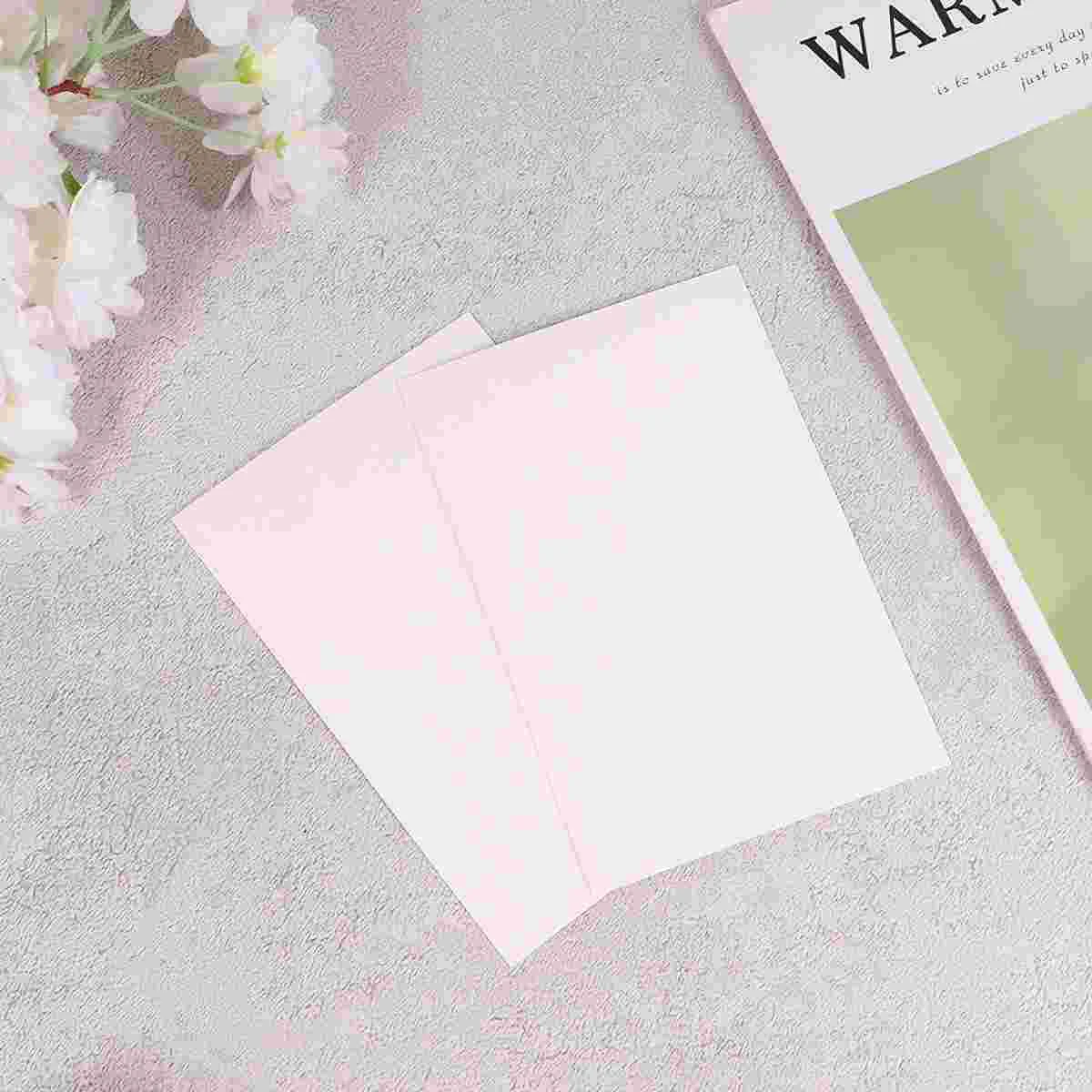 

100pcs Handwritten Message Cards Blank Practical Greeting for Students