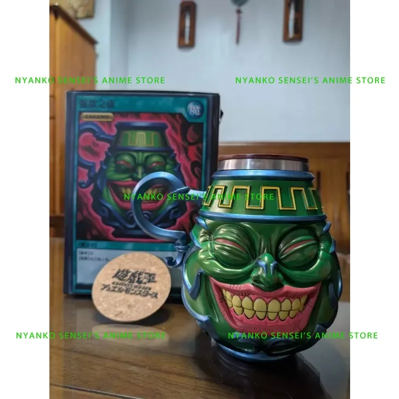 Фото В наличии PSD STUDIO Game King Cheers Series Pot of Greed Cup 15 см Фигурка Аниме Модели Игрушка Кукла Подарок Хобби Коллекционная Китай Ver. №2