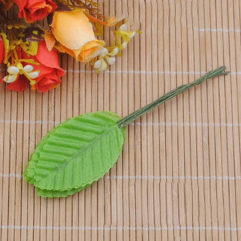 

Искусственные листья роз, 50 шт., пластиковые