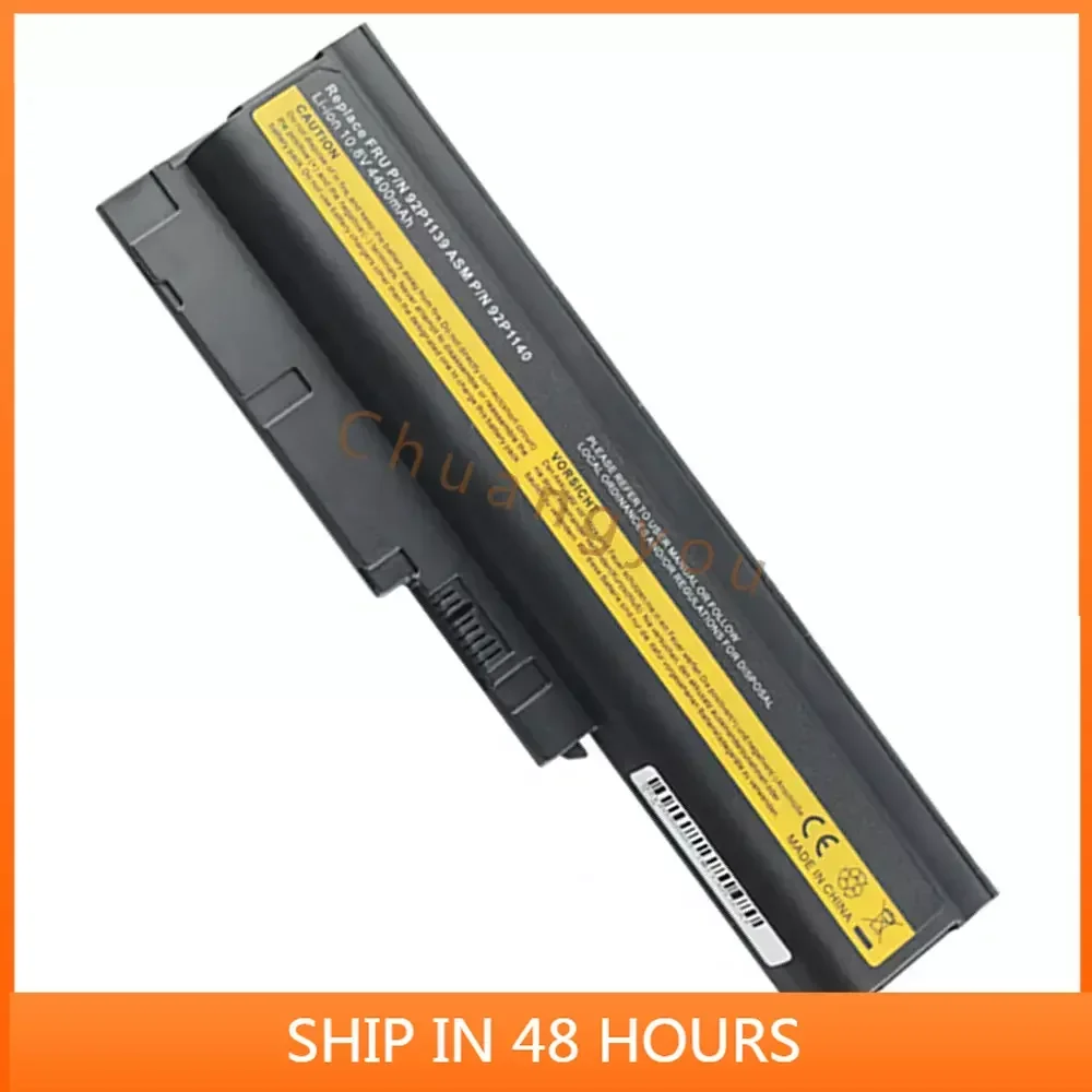 4400 мАч новинка для Lenovo ThinkPad T60 SL400 T500 T61 r60 sl300 t60p w500 SL500 R500 R61e R61i 92P1138 аккумуляторы