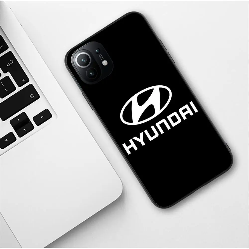Hyundai Motor Luxury Fashion Phone Case For Xiaomi 13 12 11T 9 11 10C 9T 8 9SE 11i Lite Ultra Note10 Poco F3 M4 M3 Pro New Cover