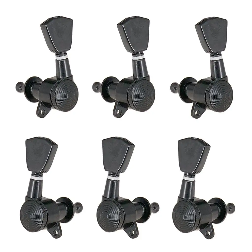 

Pack of 6 Tuners Machine Heads 3R3L Replacement for Acoustic Folk Guitar Parts DIY