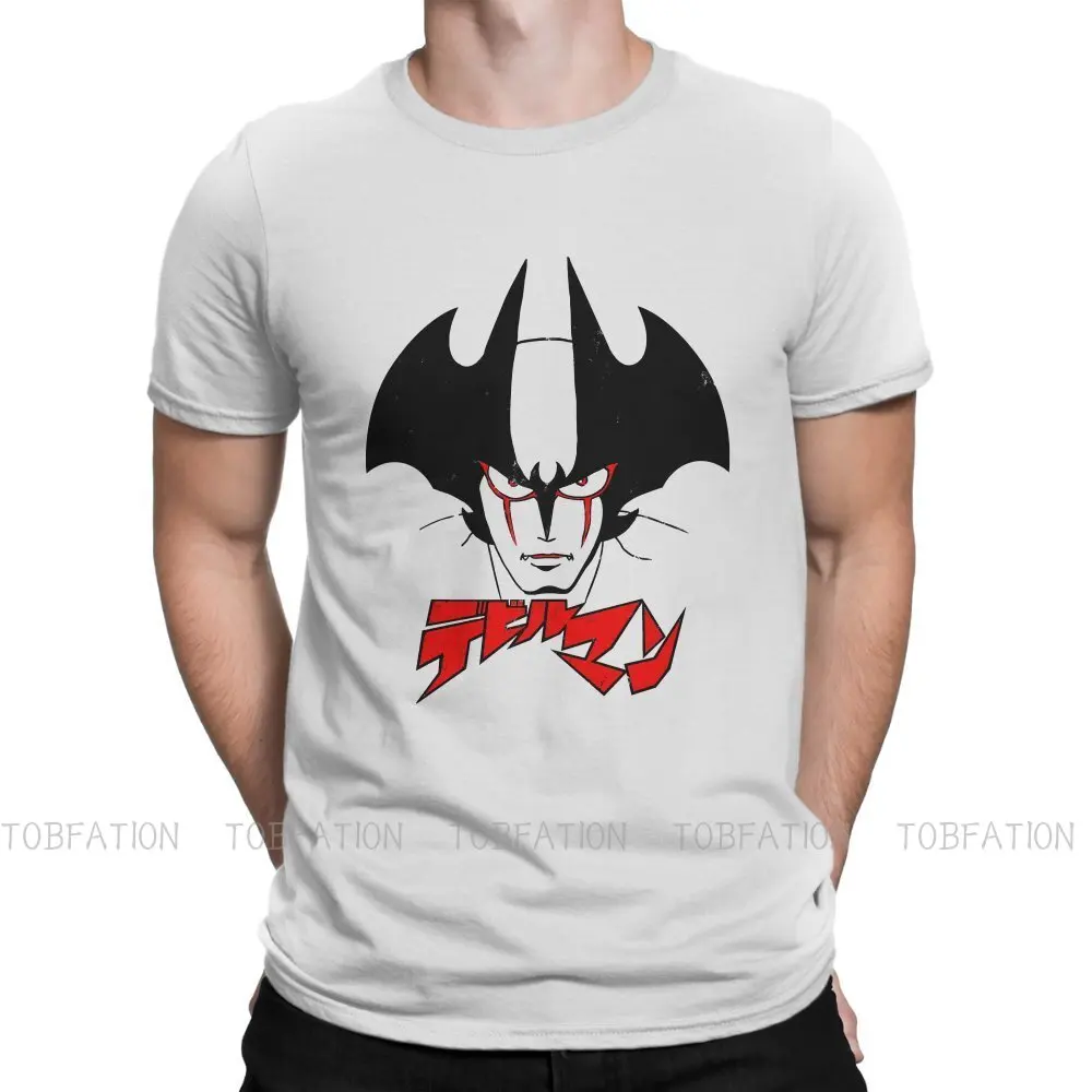 

Футболка DEVILMAN Crybaby мужская с рисунком головы аниме, Готическая футболка в стиле Харадзюку, размера плюс хлопок, с круглым вырезом