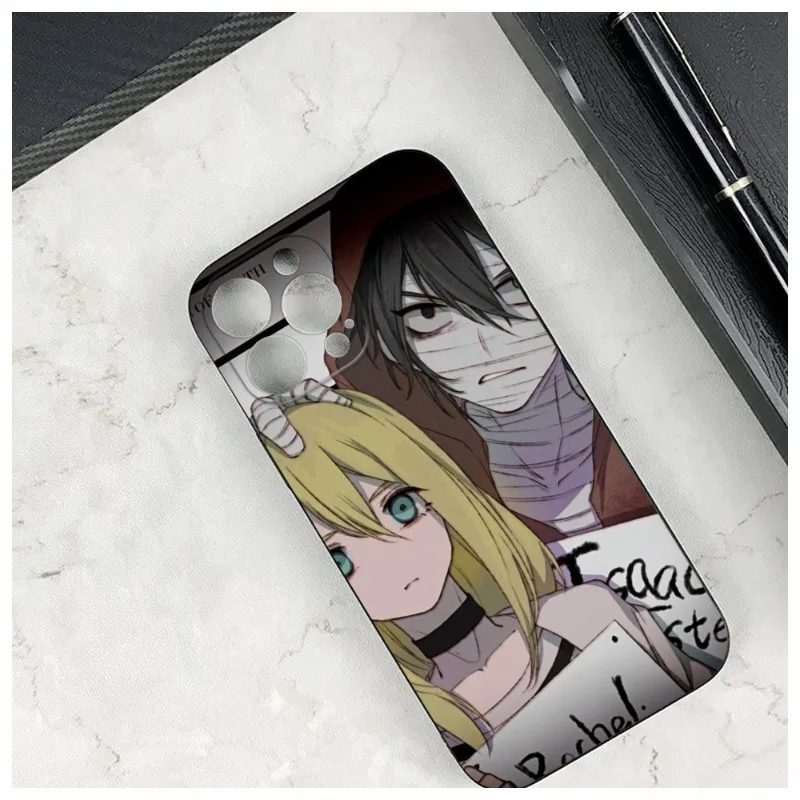 Angels of Death Ray Zack Phone Case For Iphone 14 12 11 13 Pro Max Mini X XR XS 7 8 Max SE 2020 Soft Phone Covers