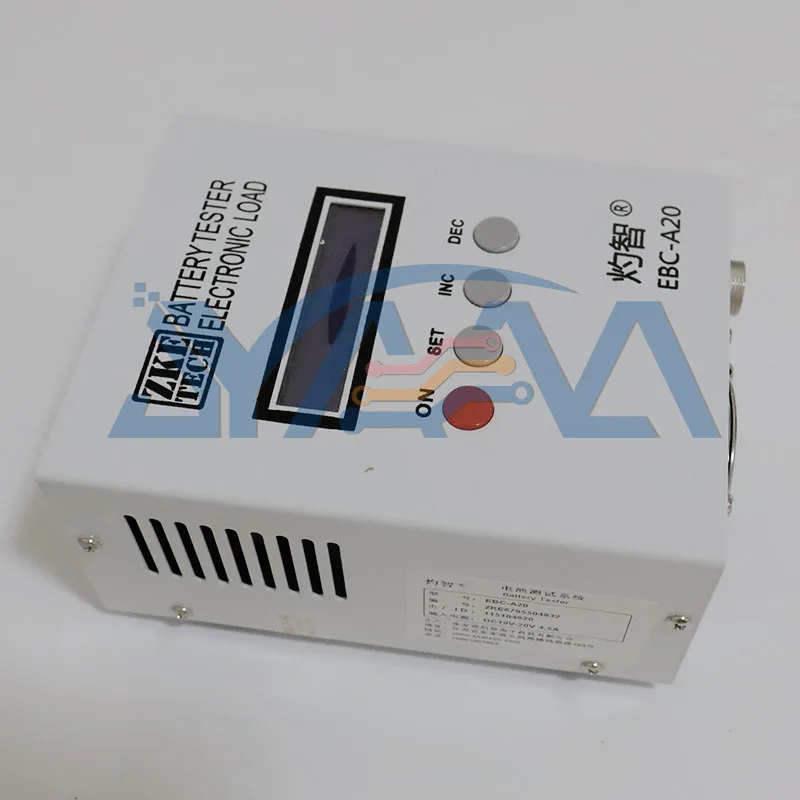 Фото Zketech EBC-A20 5A Zke Tech Зарядное устройство 20А, разрядник 85Вт, анализатор емкости литиевых аккумуляторов №4