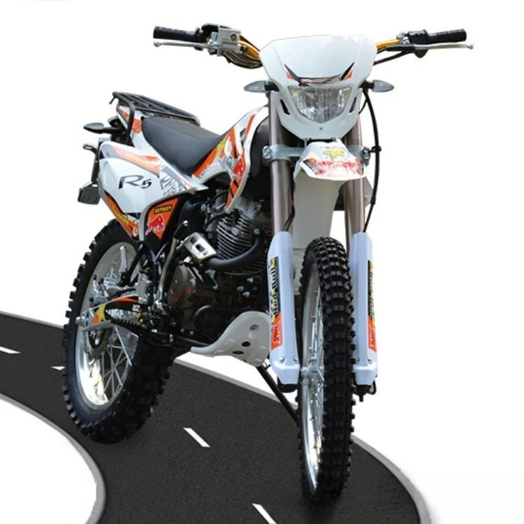 Фото Внедорожный мотоцикл 250cc с водяным охлаждением, лесная дорога, профессиональный раллийный горный внедорожник №4