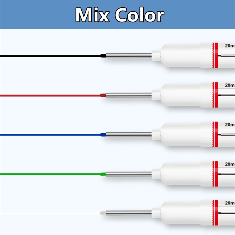 

Водонепроницаемые маркеры для металла, 20 мм, 1/5/10 шт.