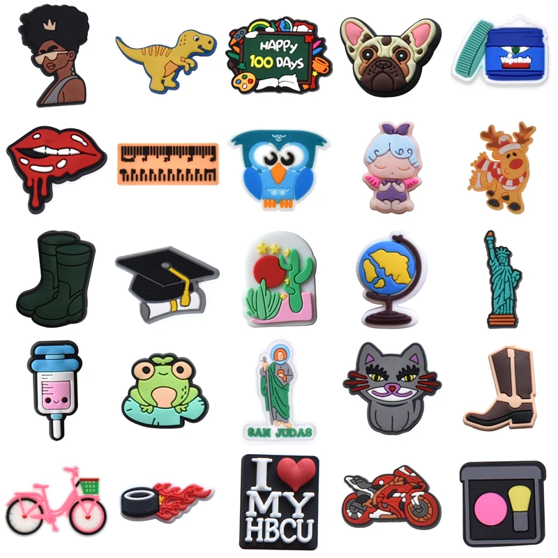 

Packs Shoes Accessories Shoe Charms Boy Decorations for Crocs Women Charm Set Jeans Gifts Para Pins Kids Men Girl Wholesale Bulk