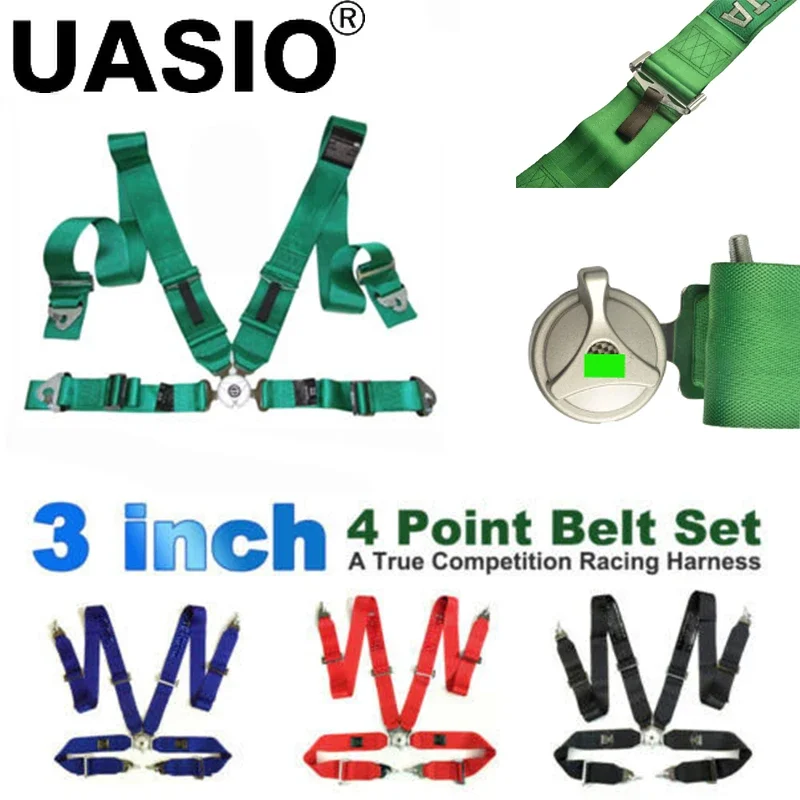 Универсальный 3-дюймовый 4-точечный ремень безопасности для гонок с Camlock