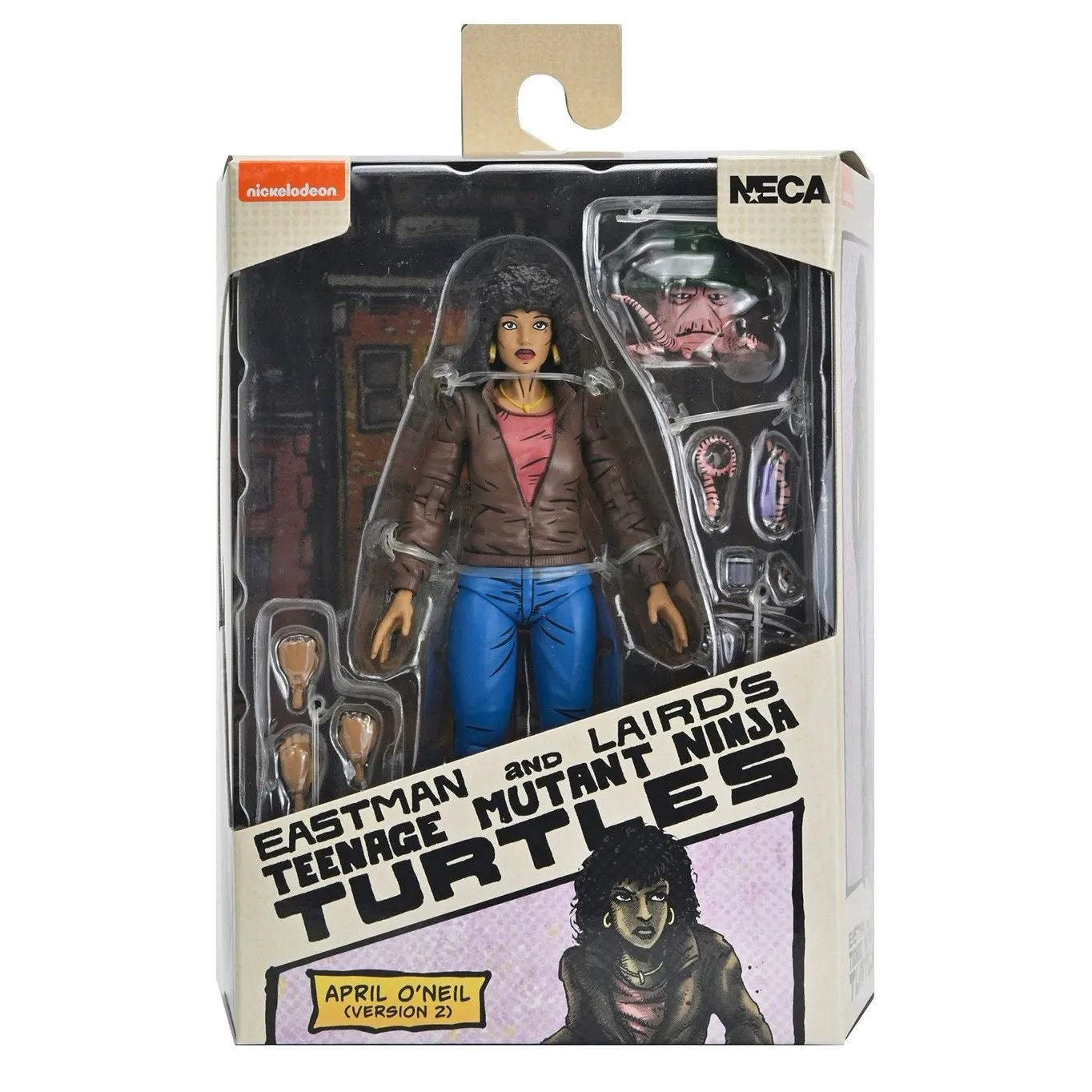 Фото Новинка в наличии Originai Neca Ninja Turtles Eastman And Lairds April Oneil Version 2, аниме-фигурка Neca 54508, экшн-фигурка, игрушка в подарок №4