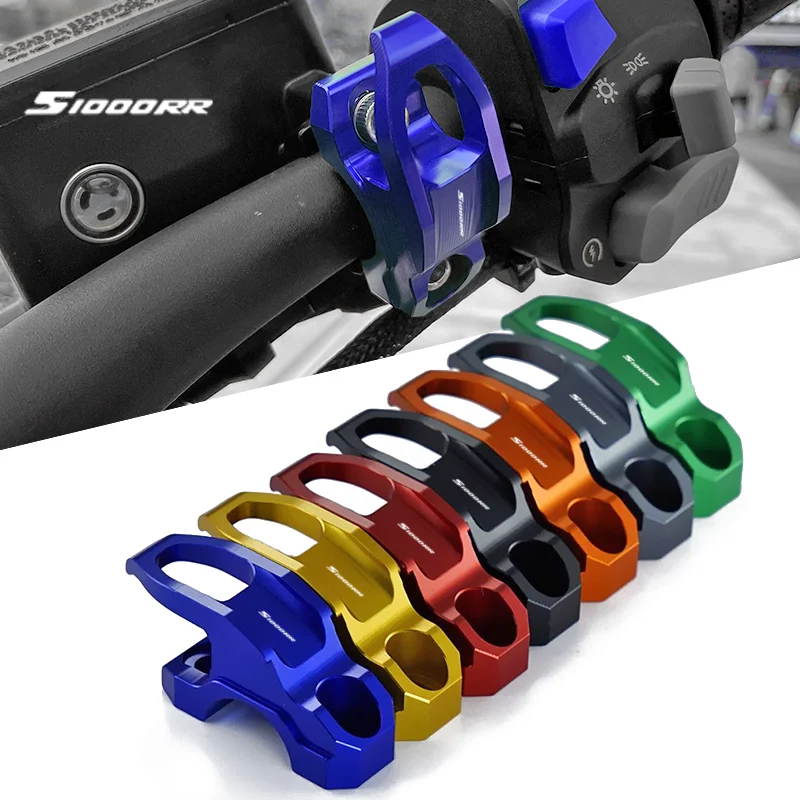 

For BMW S1000RR S 1000RR 2017 2020 2021 2022 Motorcycle CNC Brake Master Cylinder Bracket Bag Luggage Clamp Holder Helmet Hook