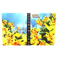 2022 new album pokemon cards letters book binder anime pikachu charizard 240pcs playing card vmax gx ex holder collection folder