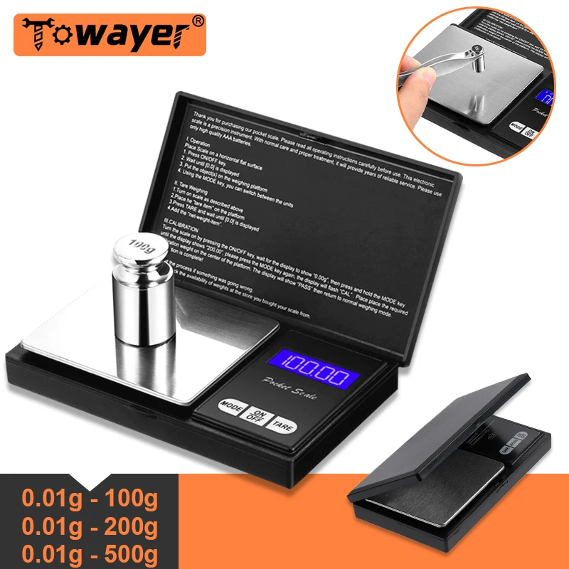 Электронные цифровые весы высокоточный миниатюрный кухонный безмен из
