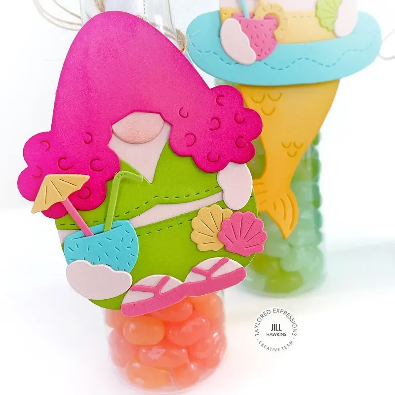 Летние штампы и для вырезания собак мороженого скрапбукинга DIY Фотоальбом