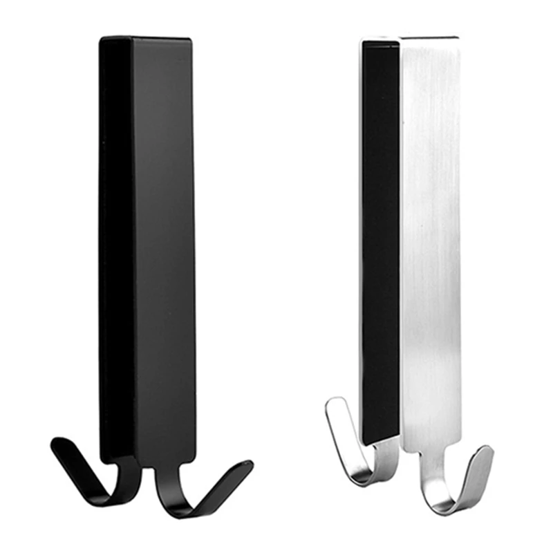 

Безрамный крючок для стеклянной двери ванной комнаты, съемный крючок для двери душа, вешалка для полотенец