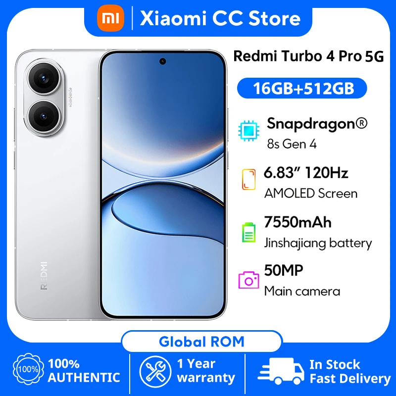 תמונת המוצר: טלפון Redmi Turbo 4 Pro