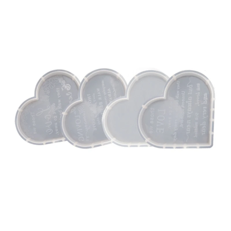 

Handmades English Letters Love Pendant Silicone Jewelry Resin Mold Resin Chocolate Cake Baking Mold Jewelry Making Tools