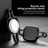 for apple airtag protective case anti lost bike air tag holder mtb bicycle tracker locator cover bracket mount bike accessories