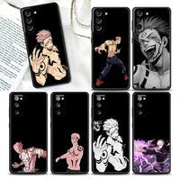 phone case for samsung galaxy s22 s7 s8 s9 s10e s21 s20 fe plus ultra 5g soft silicone case cover anime spell back to war