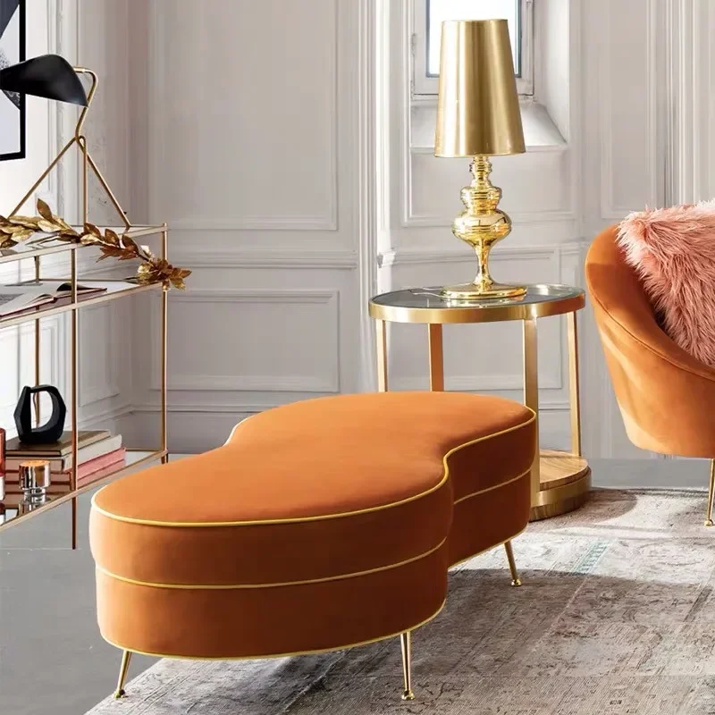 Европейский индивидуальный бархатный диван подлокотник современный