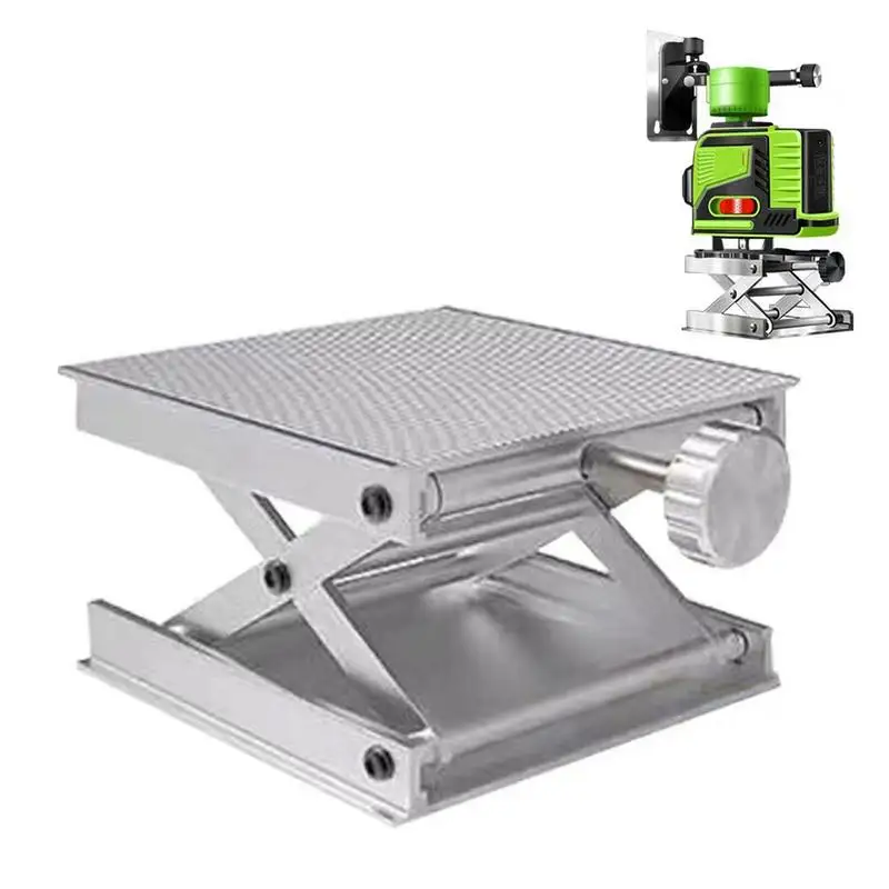 

Aluminum Router Lift Table Woodworking Engraving Adjustable Lab Stand Table Lifting Stand Rack Lift Lifter Woodworking Benches