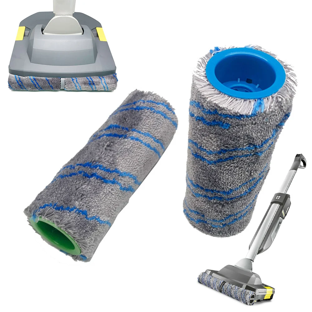 

2pcs Repl Roller Set For Karcher Repl Roller Set For BR 30/1 FC3 FC3D FC5 FC7 Pack Of 2 4.030-088.0 Vacuum Cleaner Roller Brush