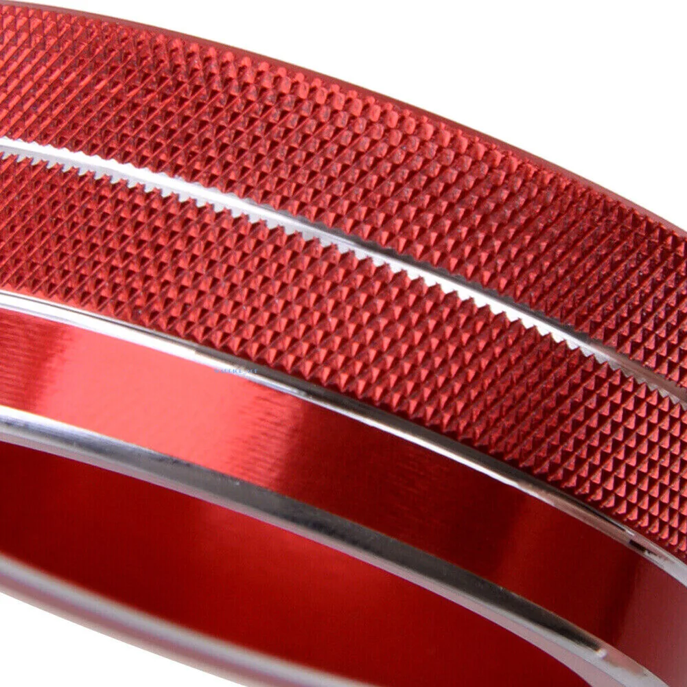 

Decoration Ring Knob Trim Cover Fit For Infiniti Q50 2014-2019 Red For Infiniti Auto Best Selling Installation